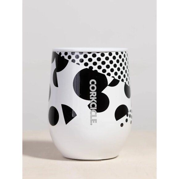 Corkcicle Monodot 12oz Stemless Insulated Cup NEW - Picture 1 of 5